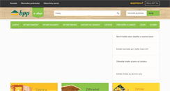 Desktop Screenshot of bppshop.sk